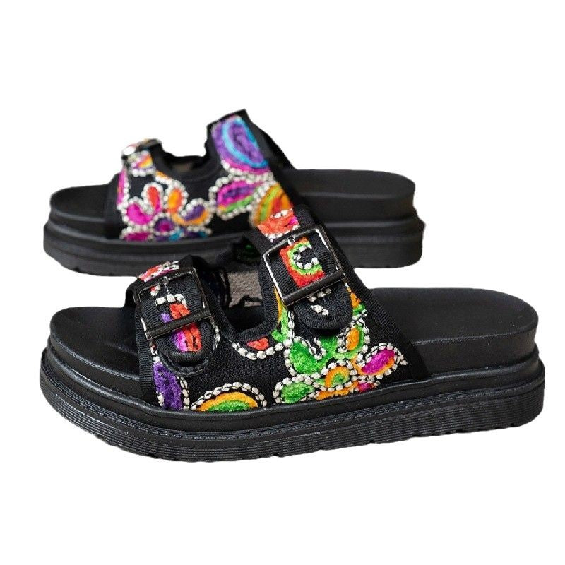 Vintage Inspired Orthopedic Sandals