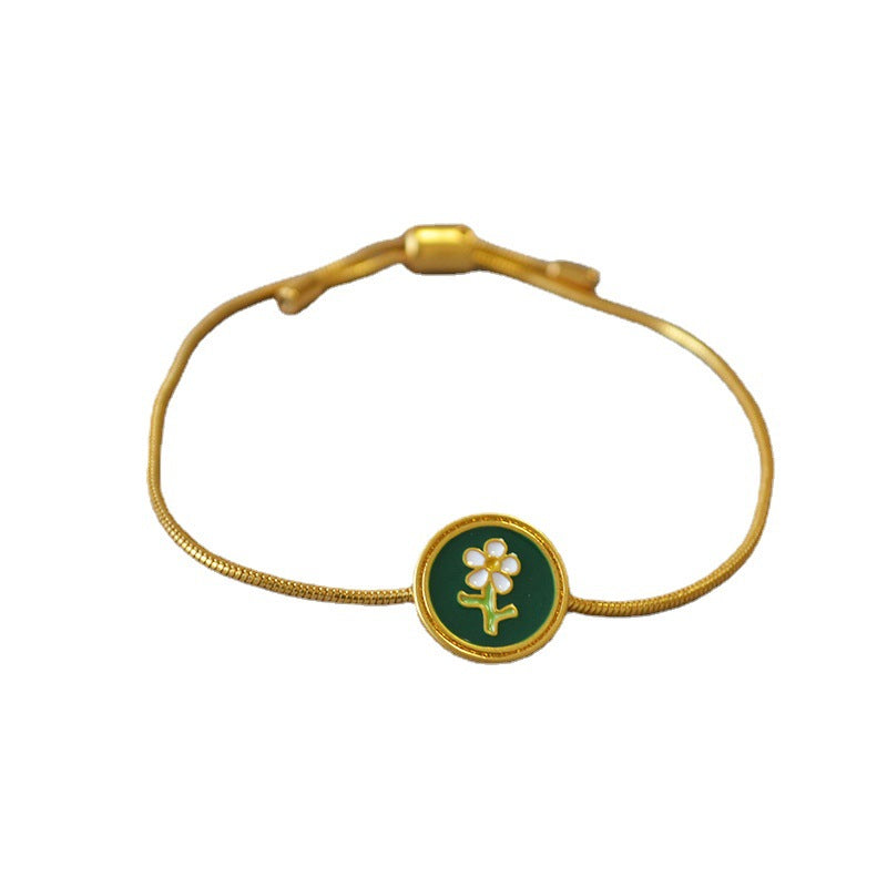 Vintage Handmade Gold Bracelet
