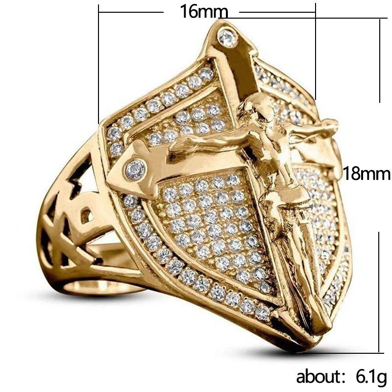 Classic Gold Ring with Timeless Appeal