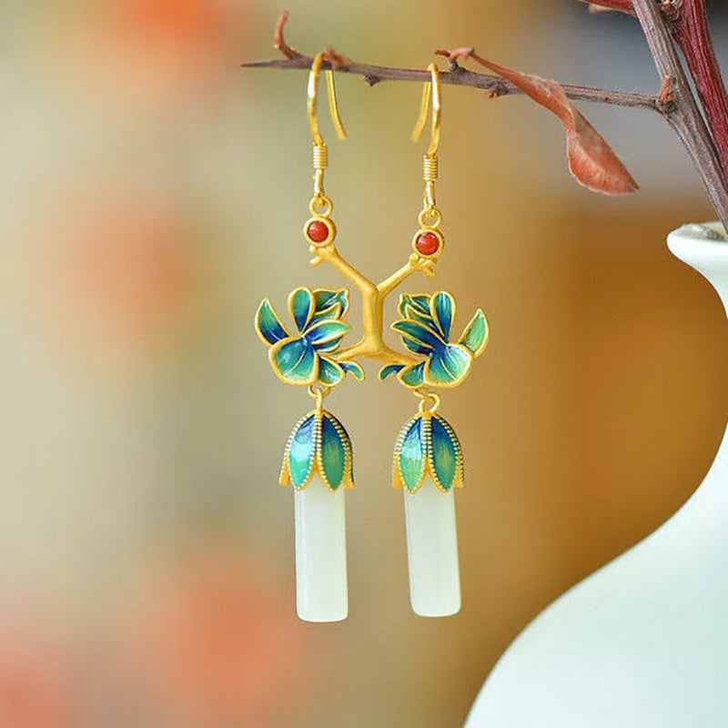 Delicate Artisan Silver Earring