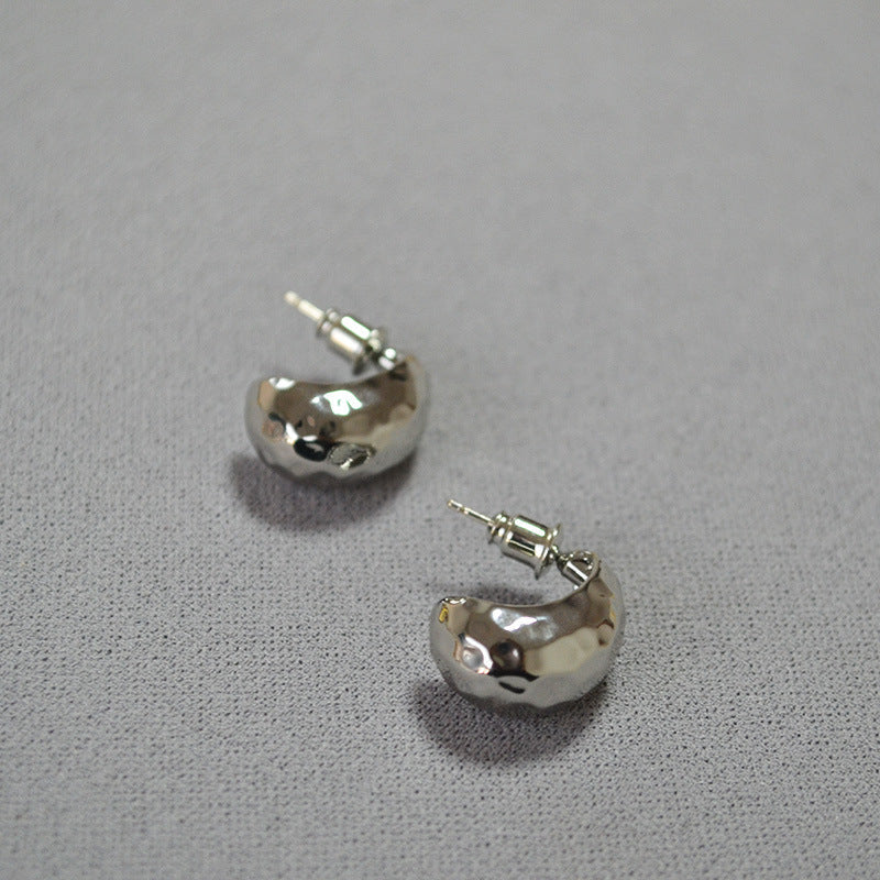 Classic Silver Earring with Timeless Appeal