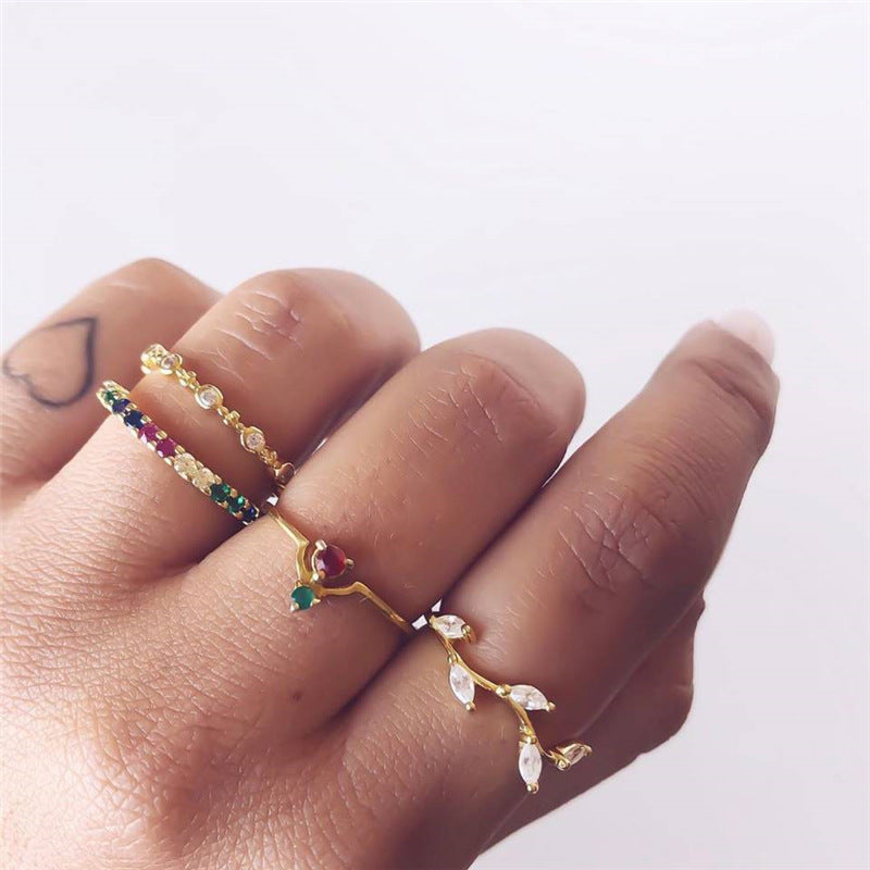Delicate Artisan Gold Set