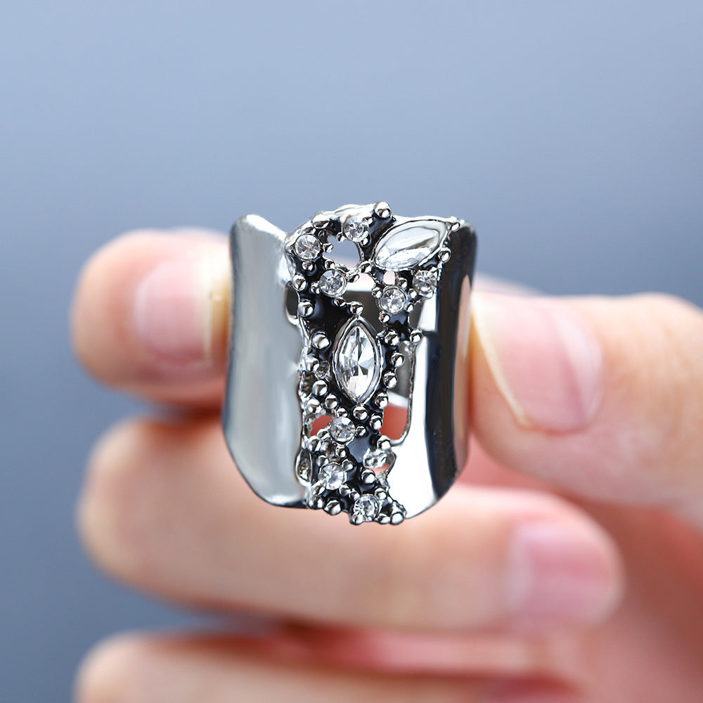 Delicate Artisan Silver Ring