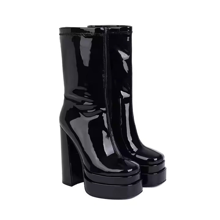 Classic Orthopedic Boots with Timeless Style