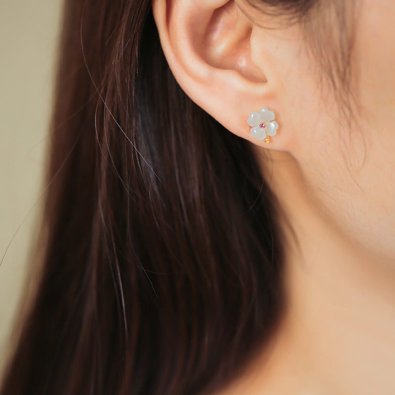 Delicate Artisan Silver Earring
