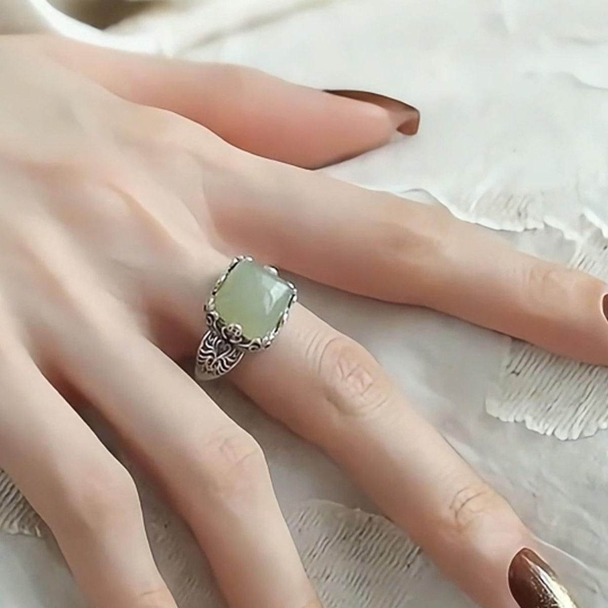 Classic Silver Ring with Timeless Appeal