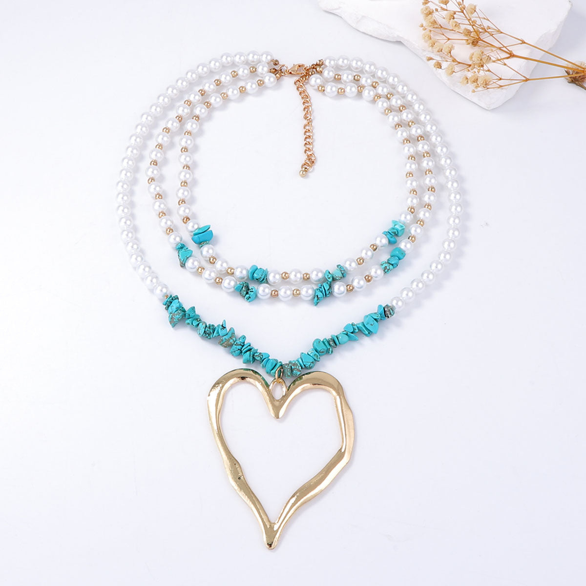 Vintage Handmade Pearl Necklace