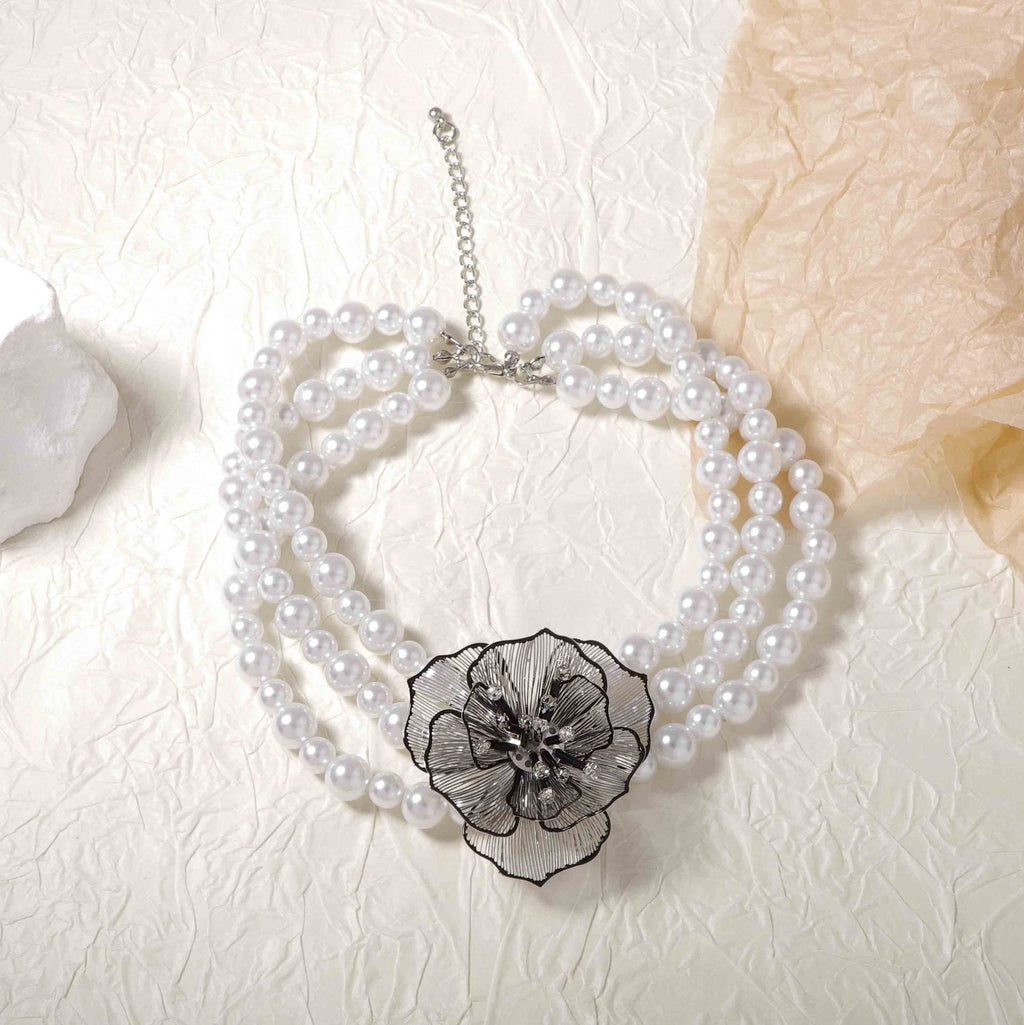 Delicate Artisan Pearl Necklace