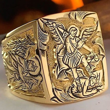 Vintage Handmade Gold Ring