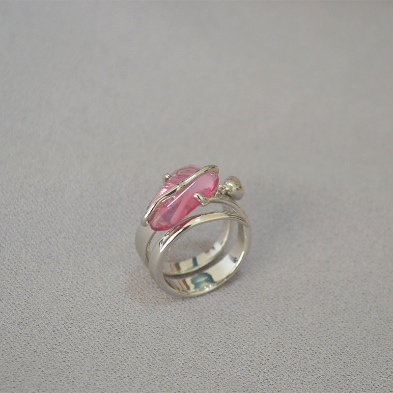 Delicate Artisan Silver Ring