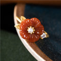 Delicate Artisan Gold Ring