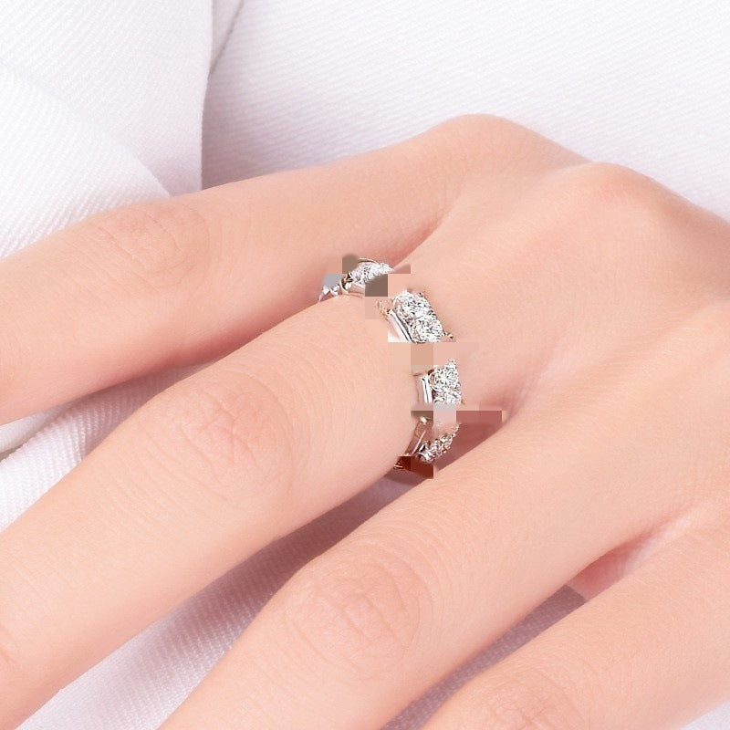 Delicate Artisan Gold Ring