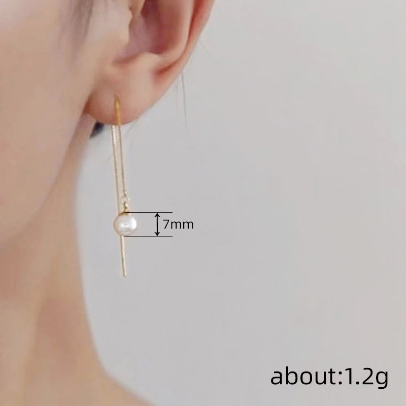 Romantic Pearl Earring for Special Moments