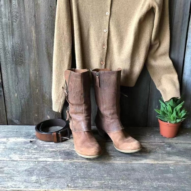Chic Orthopedic Boots with Unique Design