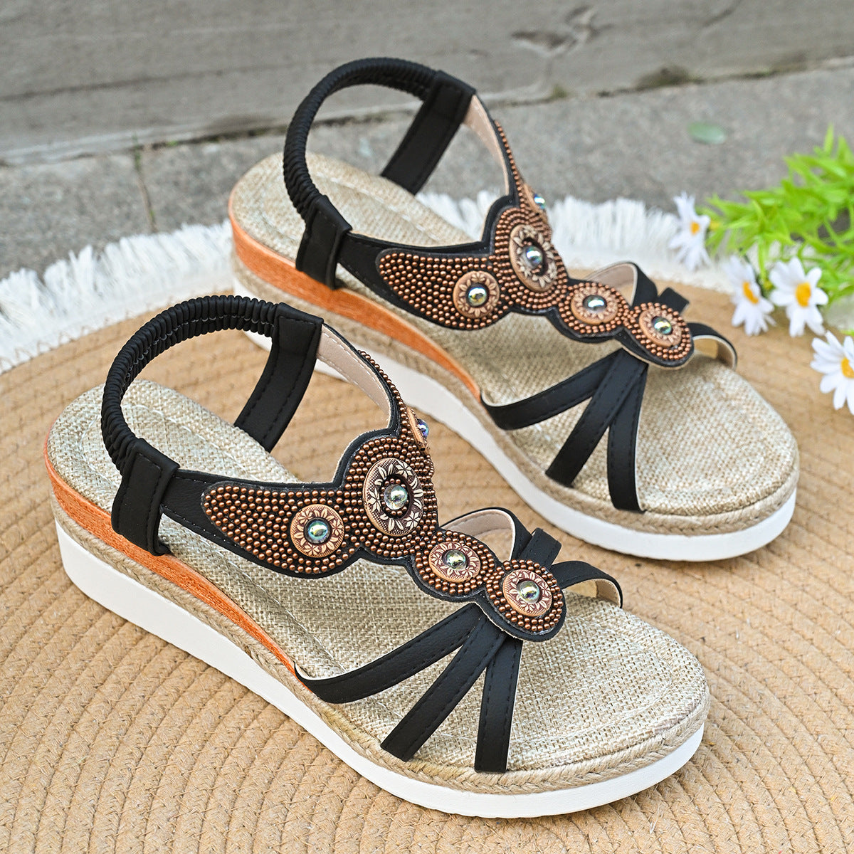 Vintage Inspired Orthopedic Sandals