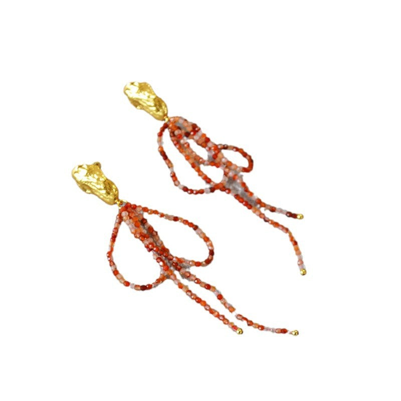 Delicate Artisan Silver Earring