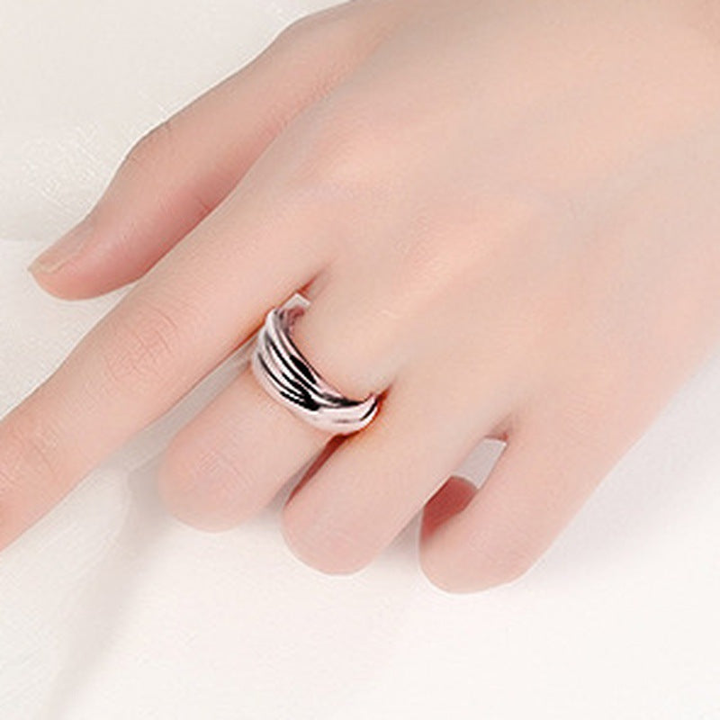 Beautiful Silver Ring with Unique Style