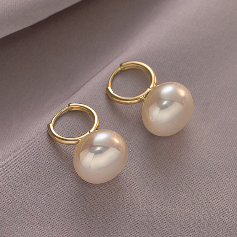 Delicate Artisan Pearl Earring