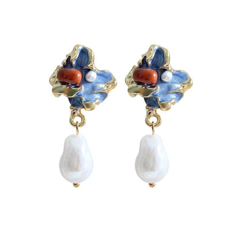 Vintage Handmade Pearl Earring