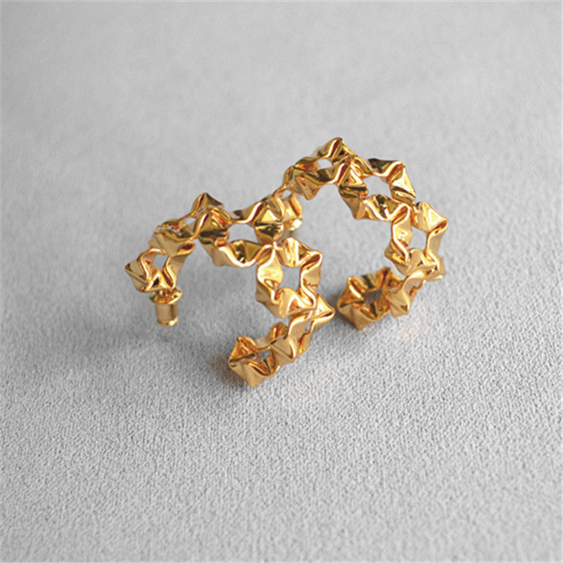Classic Silver Earring with Timeless Appeal