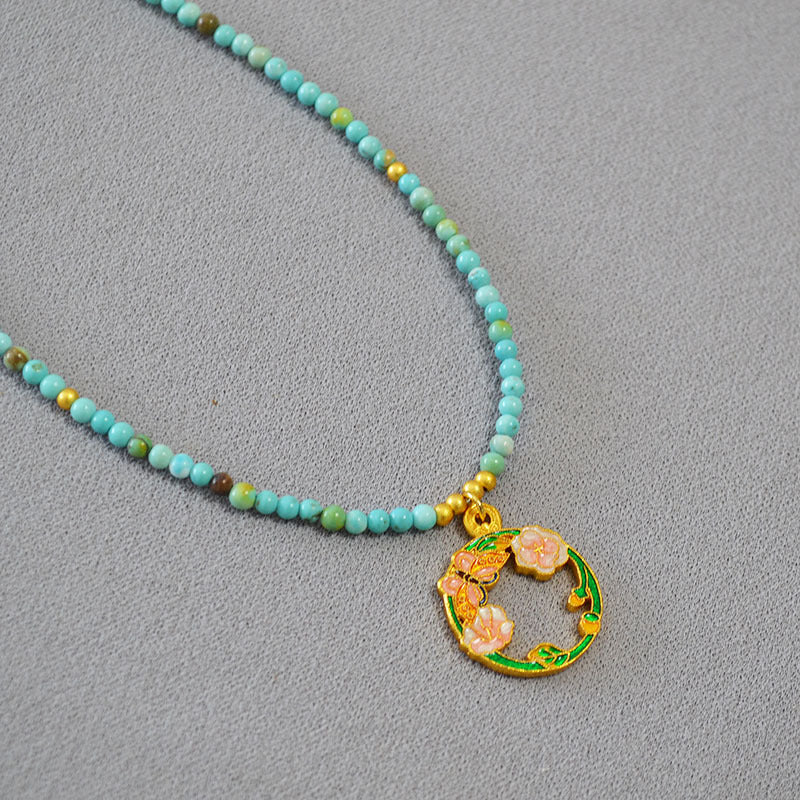 Delicate Artisan Gold Necklace