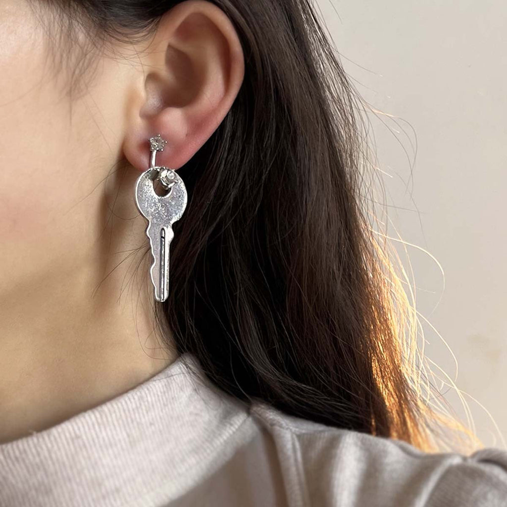 Classic Silver Earring with Timeless Appeal