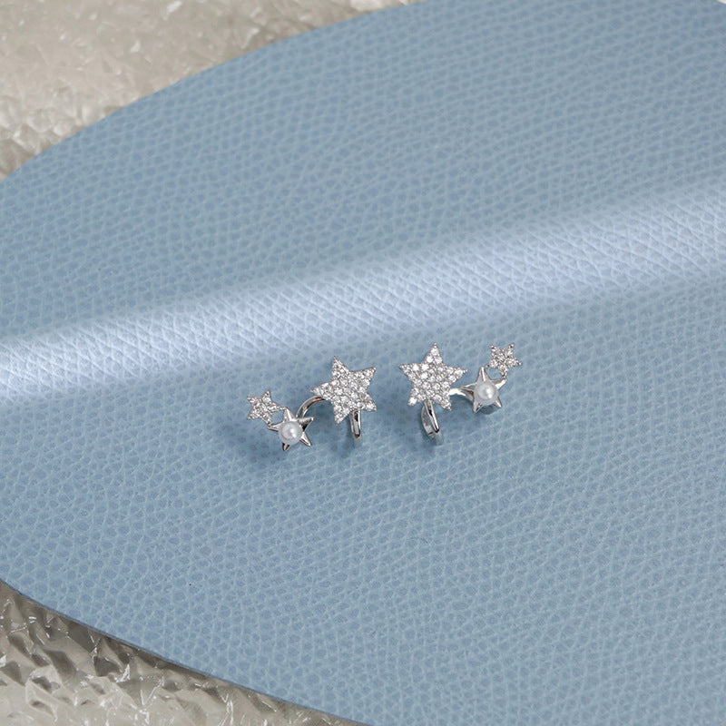 Delicate Artisan Pearl Earring