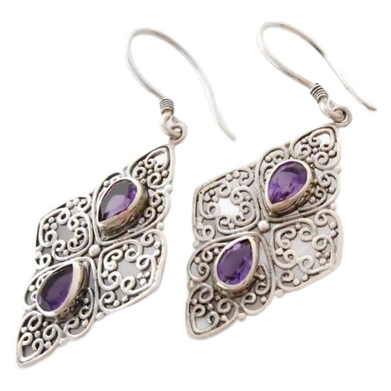 Classic Silver Earring with Timeless Appeal