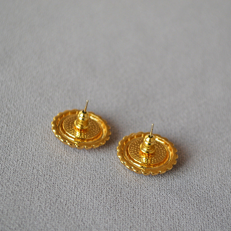 Delicate Artisan Silver Earring