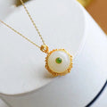 Classic Gold Pendant with Timeless Appeal
