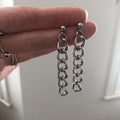 Classic Silver Earring with Timeless Appeal