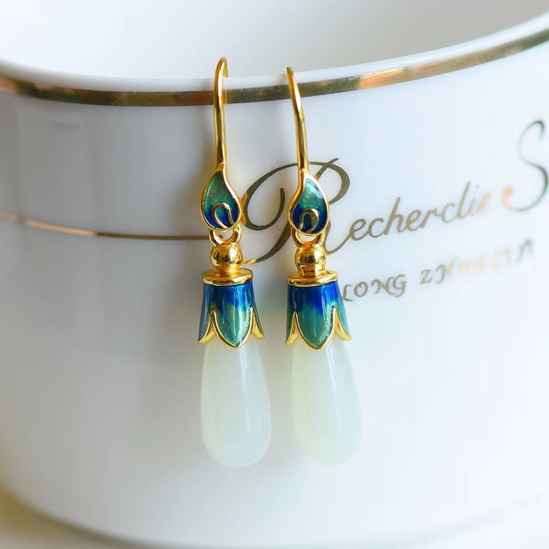 Vintage Handmade Silver Earring