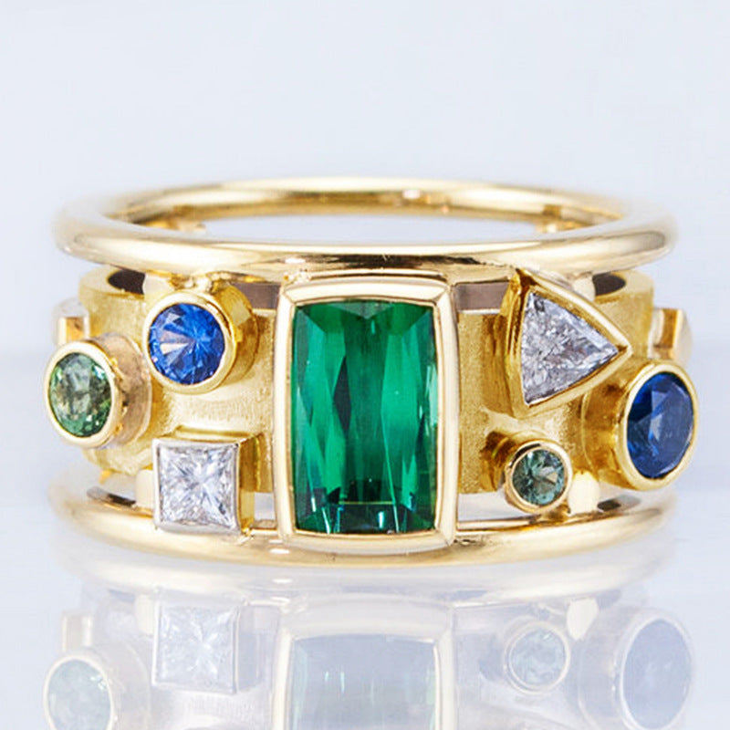 Beautiful Gold Ring with Unique Style