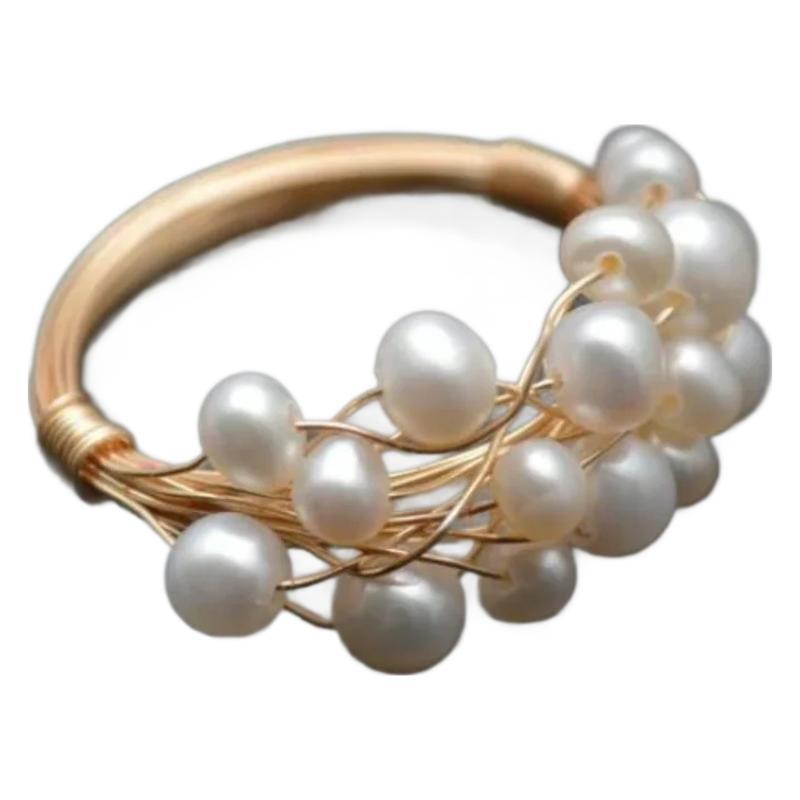 Vintage Handmade Pearl Ring