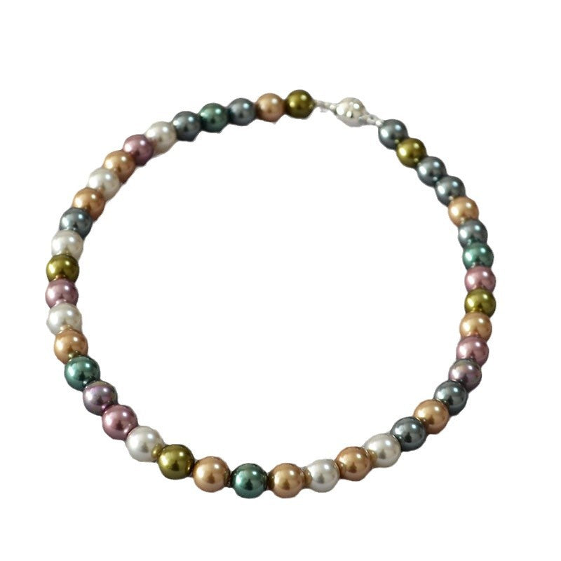 Delicate Artisan Pearl Necklace