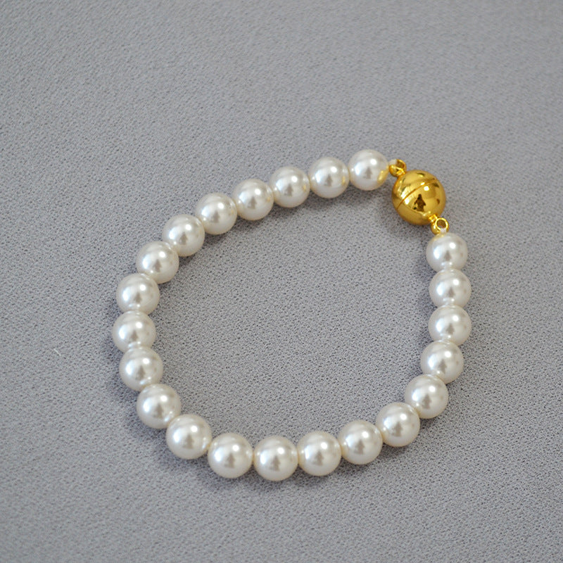 Delicate Artisan Pearl Necklace