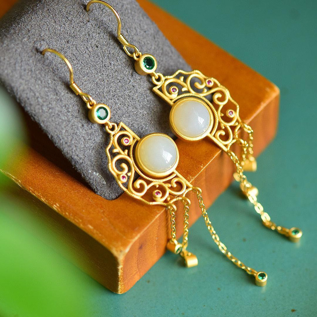 Delicate Artisan Silver Earring