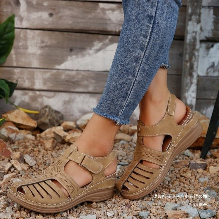 Vintage Inspired Orthopedic Sandals