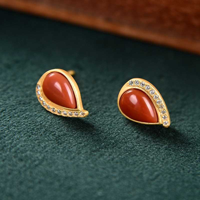 Vintage Handmade Silver Earring