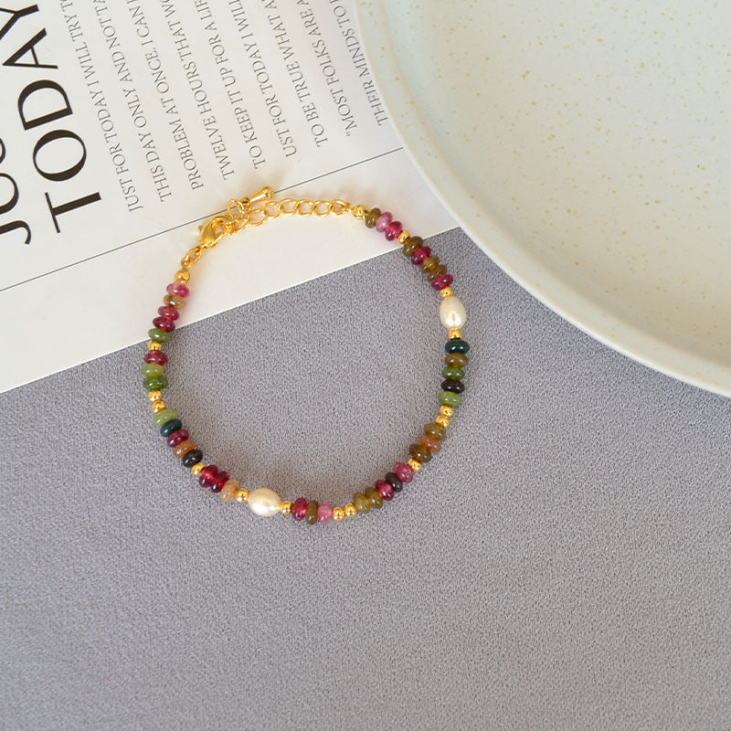 Vintage Handmade Pearl Bracelet