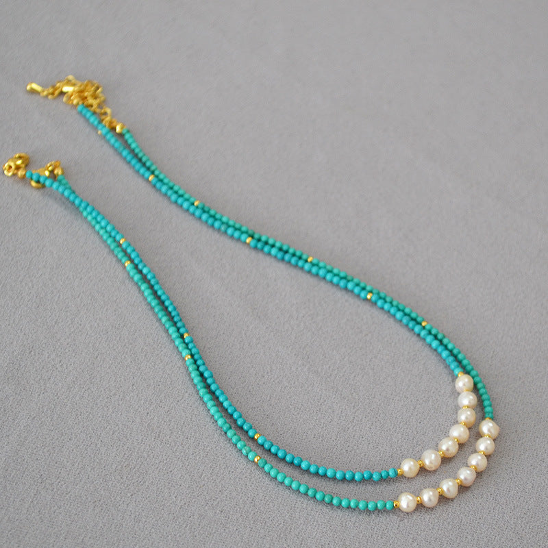 Vintage Handmade Pearl Necklace