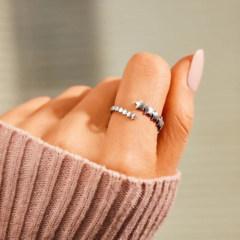 Beautiful Silver Ring with Unique Style