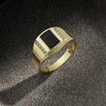 Delicate Artisan Gold Ring