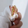 Delicate Artisan Pearl Earring