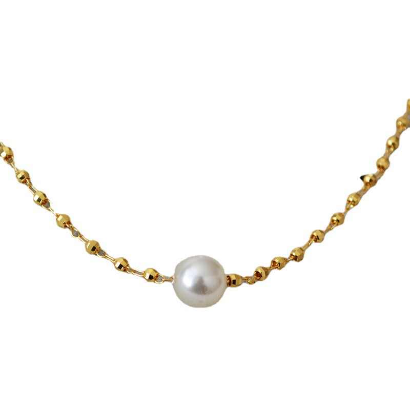 Vintage Handmade Gold Necklace
