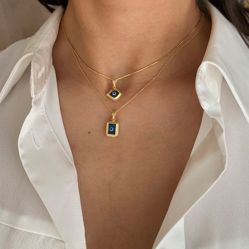 Vintage Handmade Gold Necklace