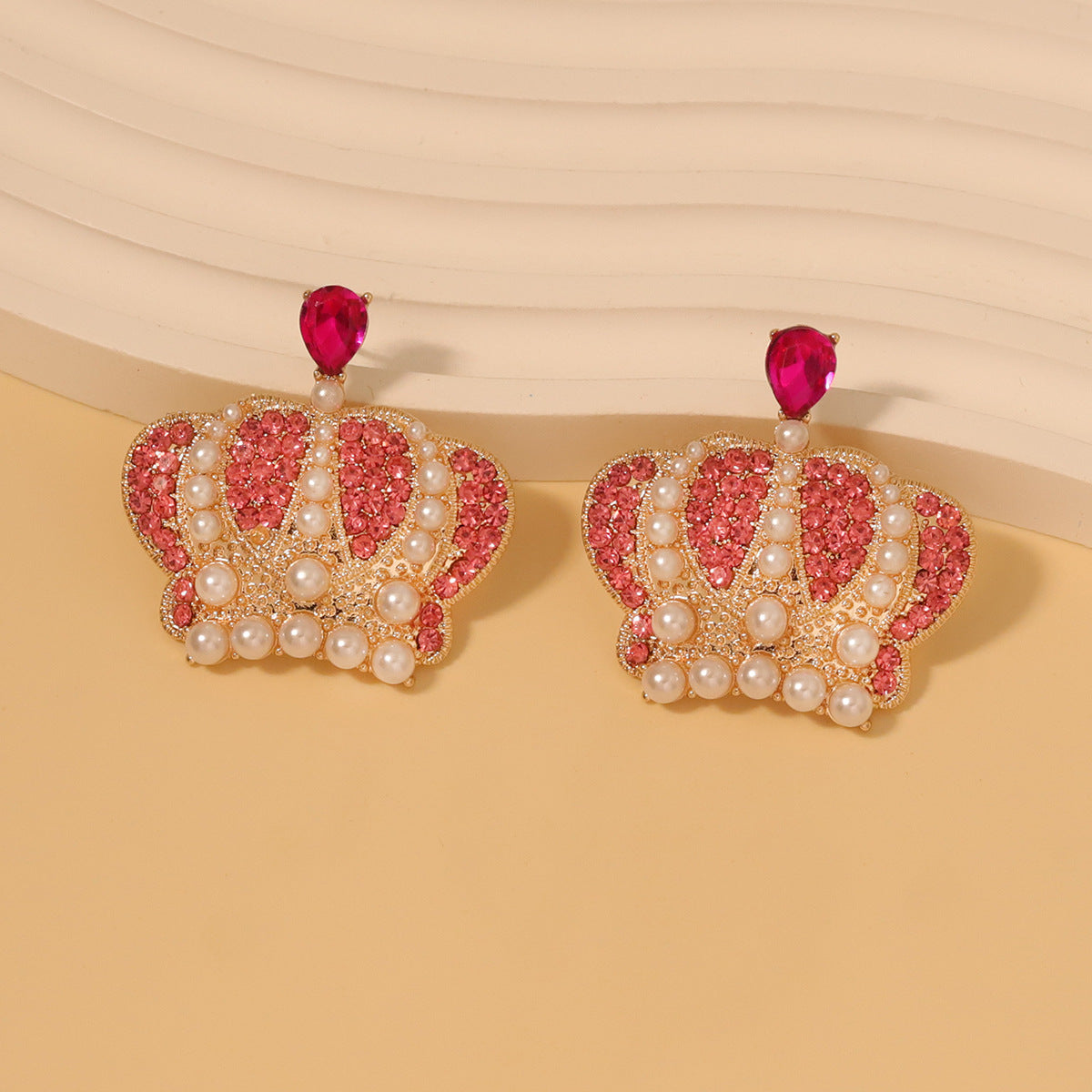 Delicate Artisan Pearl Earring
