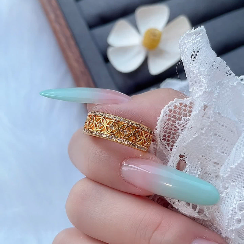 Romantic Gold Ring for Special Moments