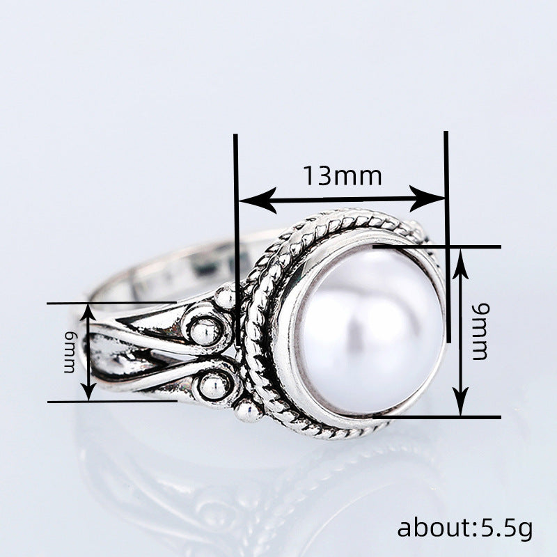 Vintage Handmade Pearl Ring
