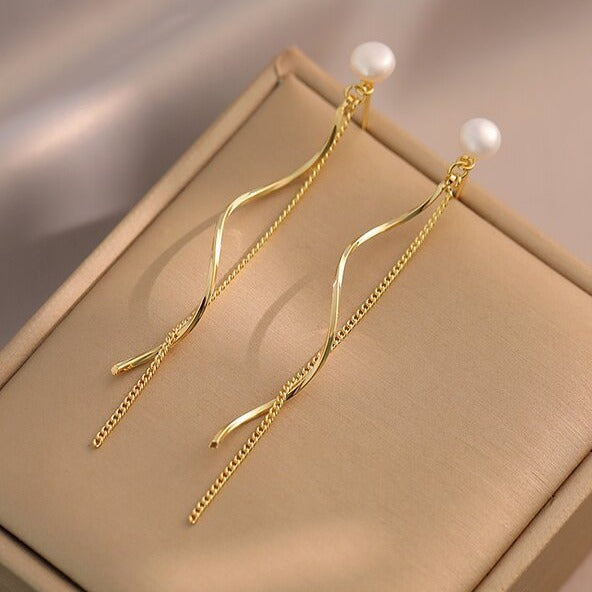 Vintage Handmade Pearl Earring